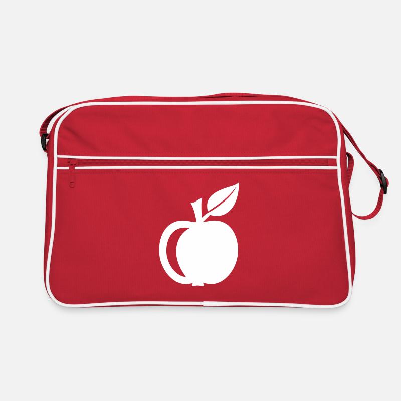 Apfel Retro Tasche
