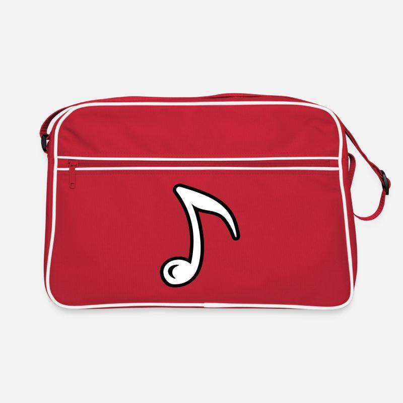 Musical note music note musical symbol Retro Bag
