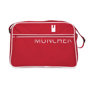 Munich - Sac Retro - rouge/blanc - Devant