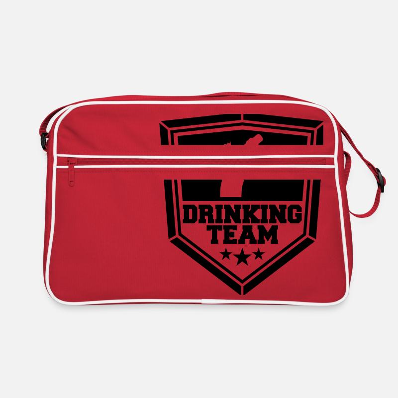 panneau armoira cool logo text alkohol b Sac Retro