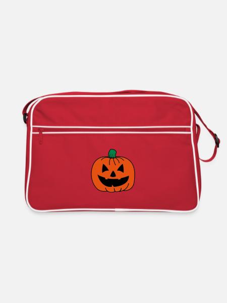 kuerbis 02 - Retro Bag - red/white - Front