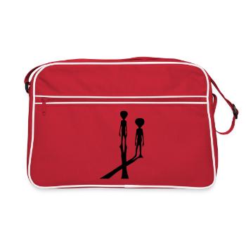 Alien - Sac Retro - rouge/blanc - Devant
