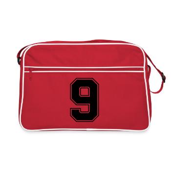 9 - Retro Bag - red/white - Front