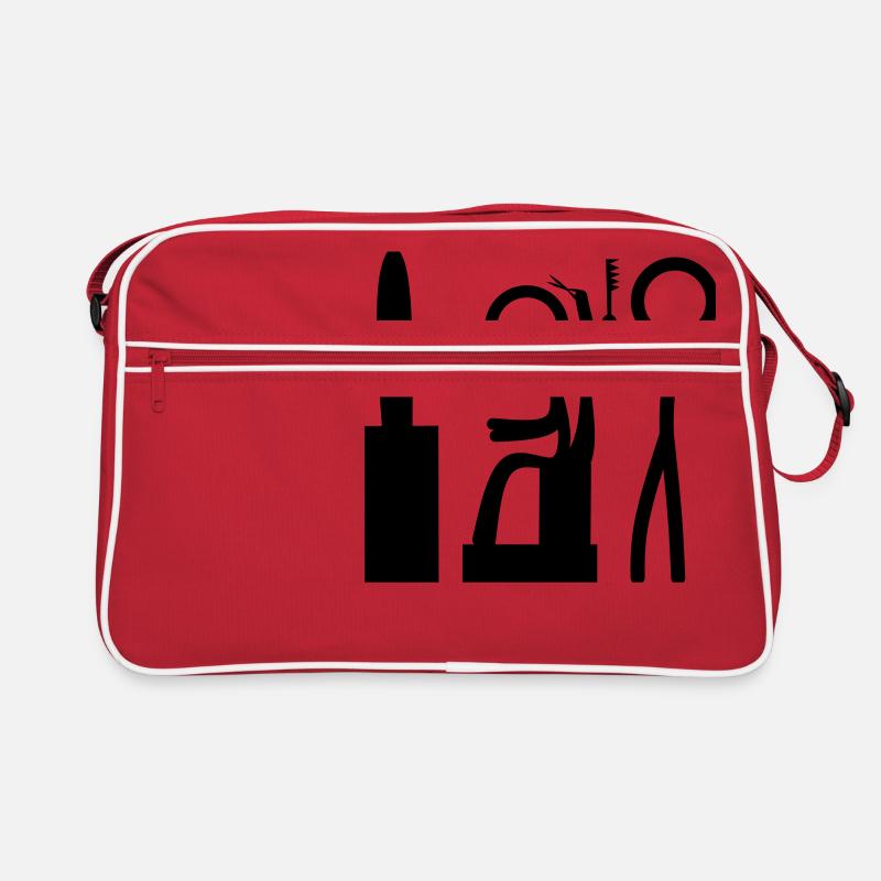 Friseur aus Leidenschaft Retro Tasche