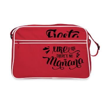 FIESTA COMME NON MANANA THERES - Sac Retro - rouge/blanc - Devant