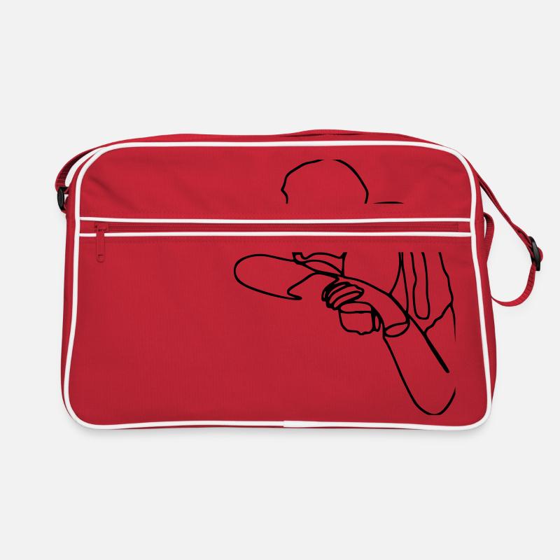 Paar Umarmung Geschenk Geschenkidee Retro Tasche