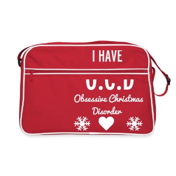 Christmas - Retro Bag - red/white - Front