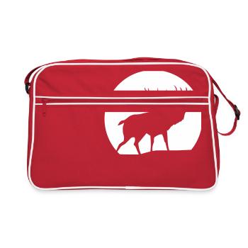 Cerf - Sac Retro - rouge/blanc - Devant