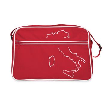 Italia - Aperçu - Sac Retro - rouge/blanc - Devant