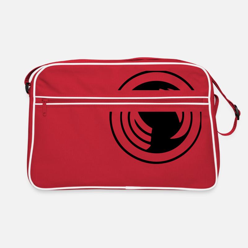 Synergy - Retro Tasche - Rot/Weiß