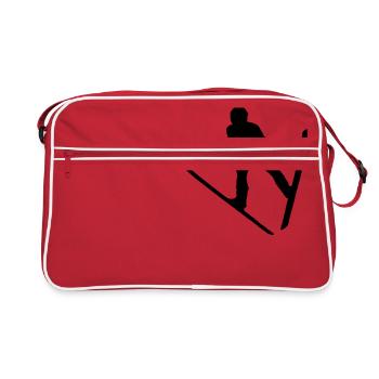 Ski Jumper - Retro Bag - red/white - Front