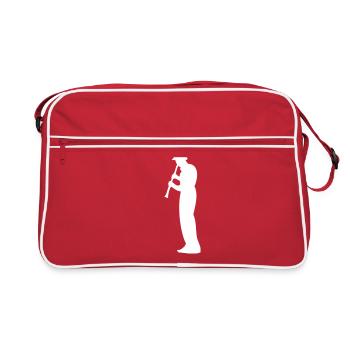 clarinette - Sac Retro - rouge/blanc - Devant