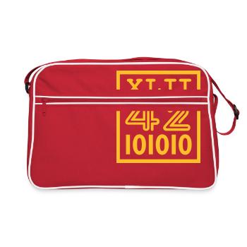42 since romans (1c) - Retro Bag - red/white - Front