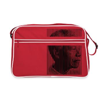 Mandela Freedom For all (1c) - Retro Bag - red/white - Front