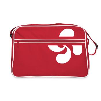 Croix Basque - Sac Retro - rouge/blanc - Devant