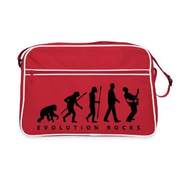 evolution_rocks_032012_g1c - Retro Bag - red/white - Front