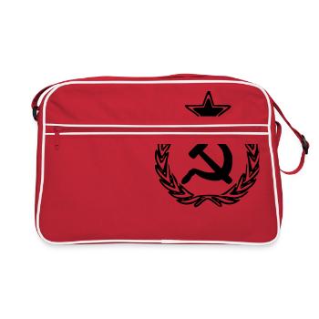urss - Sac Retro - rouge/blanc - Devant