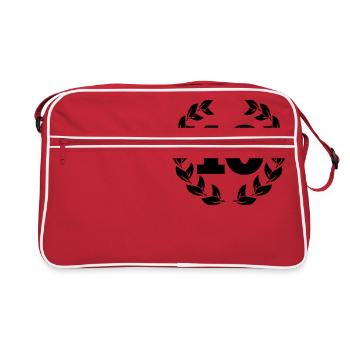 Numéro numéro 10 - Sac Retro - rouge/blanc - Devant