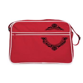 Frame decoration picture frame photo frame baroque - Retro Bag - red/white - Front