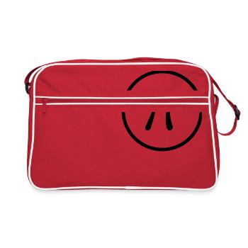 Pi the number! - Retro Bag - red/white - Front