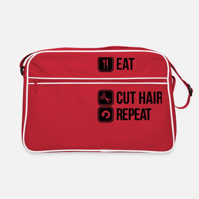 Friseur Retro Tasche