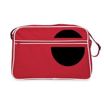 Black Dot - Retro Bag - red/white - Front