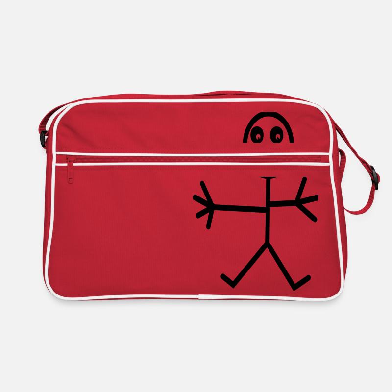 Comic - Retro Tasche - Rot/Weiß