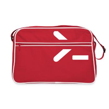 >_ OS program prompt - Retro Bag - red/white - Front