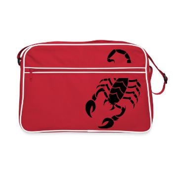 scorpion - Retro Bag - red/white - Front
