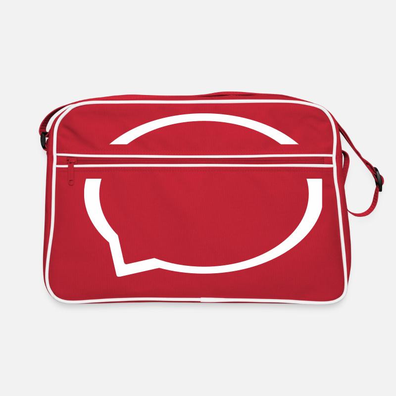 Sprechblase Retro Tasche