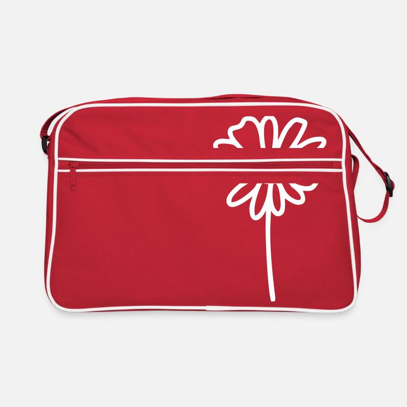Blume Gänseblümchen Retro Tasche