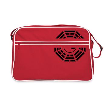 pakua - Sac Retro - rouge/blanc - Devant