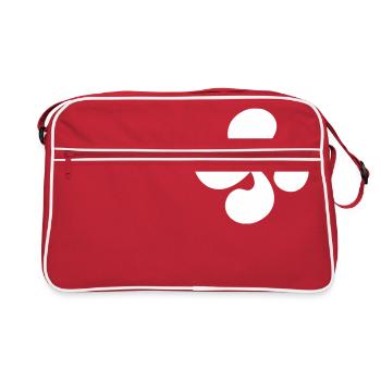 Croix Basque seul Rouge - Sac Retro - rouge/blanc - Devant