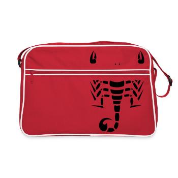 Scorpion - Retro Bag - red/white - Front