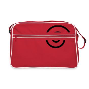 Black Spirale - Sac Retro - rouge/blanc - Devant