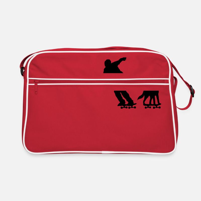 Patinage avec chien Sac Retro