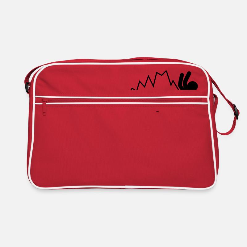 Falling prices (black) Retro Bag