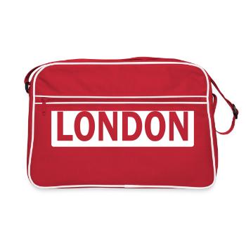 Londres - Sac Retro - rouge/blanc - Devant