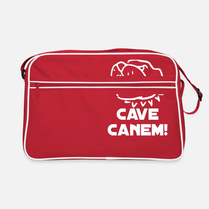 Cave Canem! Caution guard dog! Retro Bag