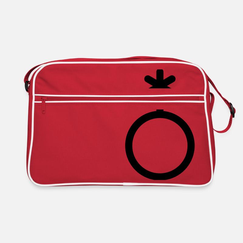 Genderqueer icon, non-binary Retro Bag