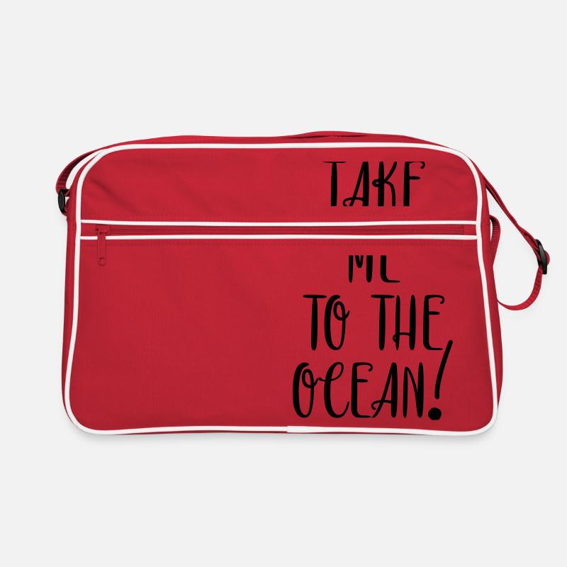 Emmenez-moi à l'océan Sac Retro