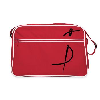 needle - Retro Bag - red/white - Front