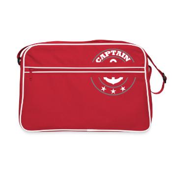 Captain - Sac Retro - rouge/blanc - Devant