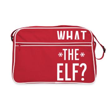 Christmas - Retro Tasche - Rot/Weiß - Vorne