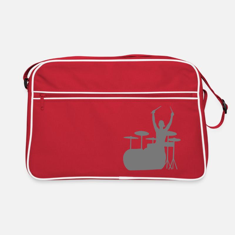 schlagzeuger Retro Tasche