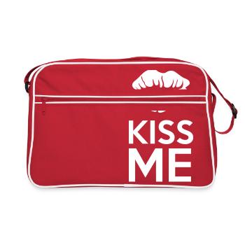 Kiss Me - Sac Retro - rouge/blanc - Devant