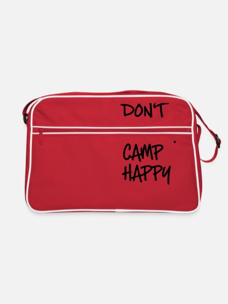 camping - Retro Bag - red/white - Front