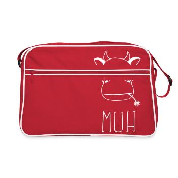 MUH - Retro Bag - red/white - Front