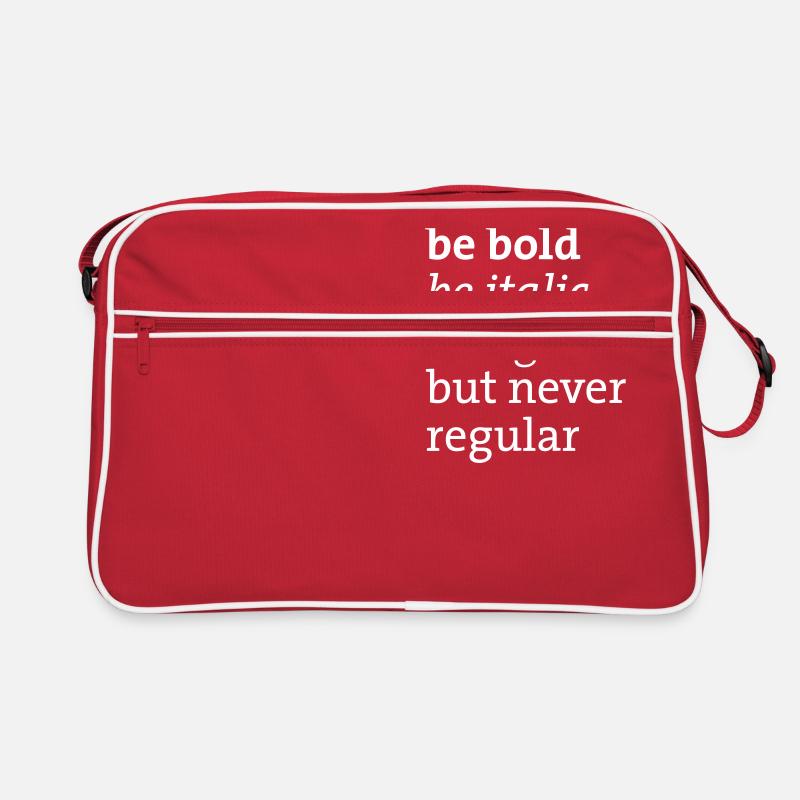 be never regular Retro Bag