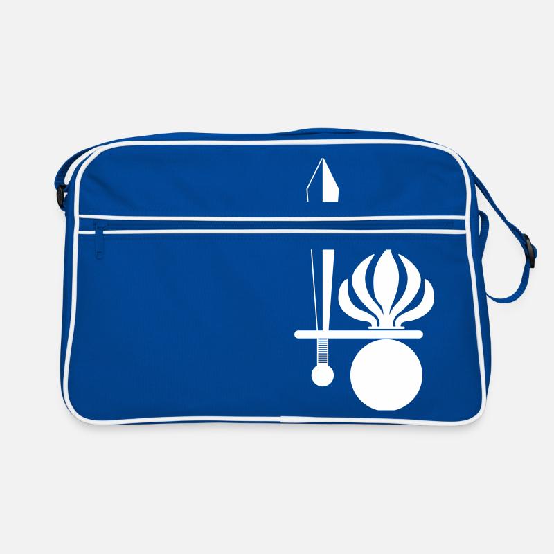 Gren blanc Sac Retro